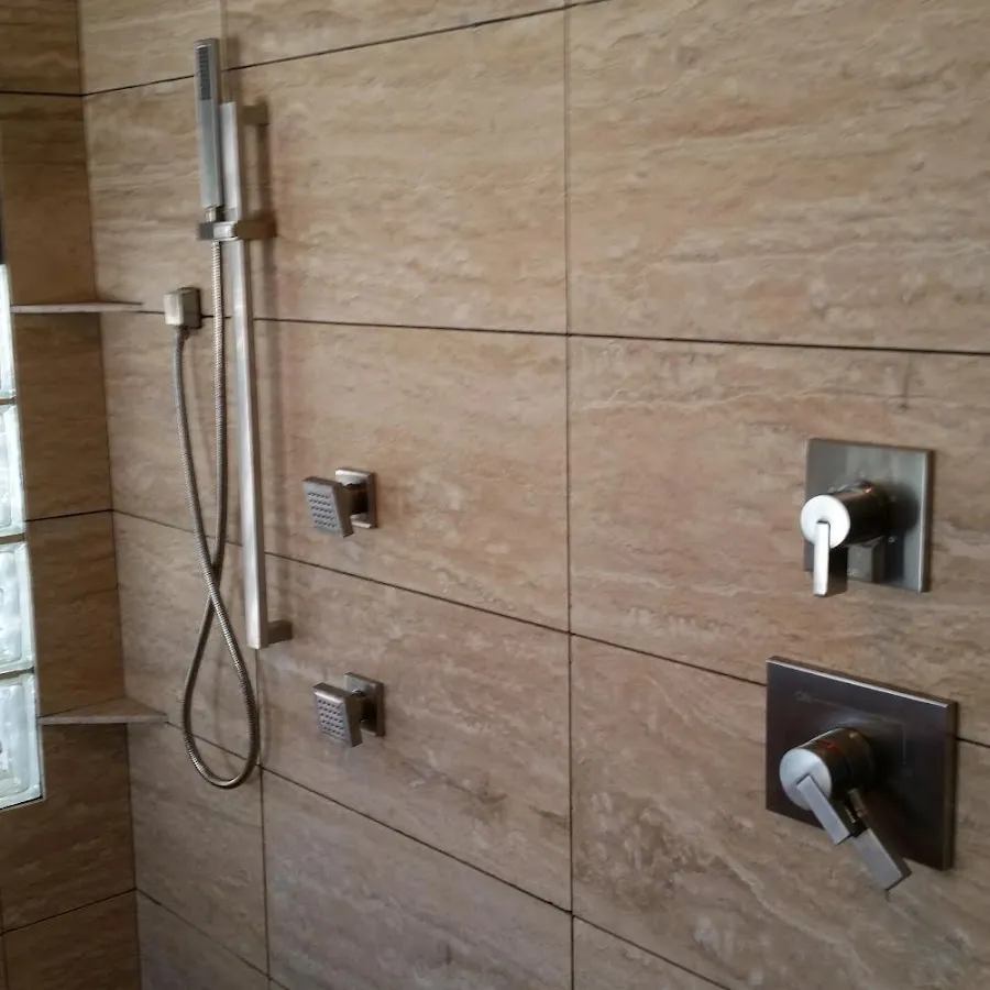 Shower fixture installation for Water Heater Installation in Eudora
